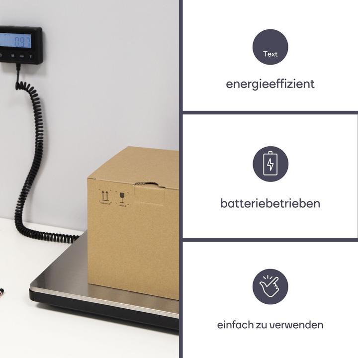 Actual product image Perel Digital postal scales with external display - 100 kg / 10 g
