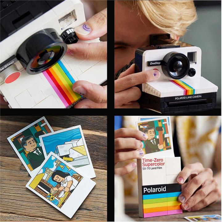Productafbeelding LEGO Polaroid OneStep SX-70 instant camera (21345, LEGO Ideeën)