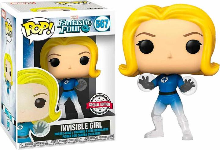 Actual product image Funko Pop! Fantastic Four : Invisible Girl (567) Excl (fp1)