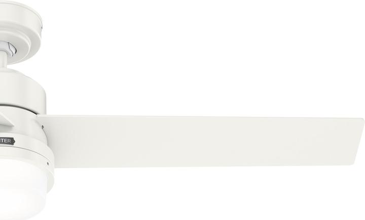 Actual product image Hunter Fans Deckenventilator Greenville Weiss mit Licht (39 dB)