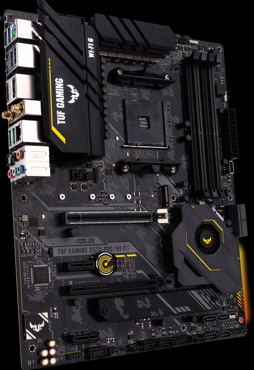 Actual product image ASUS TUF GAMING X570-PRO WI-FI (AM4, AMD X570, ATX)