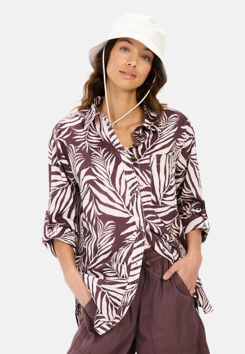 Immagine prodotto Camel Active Hemdbluse mit Blumenprint aus Baumwolle (S)