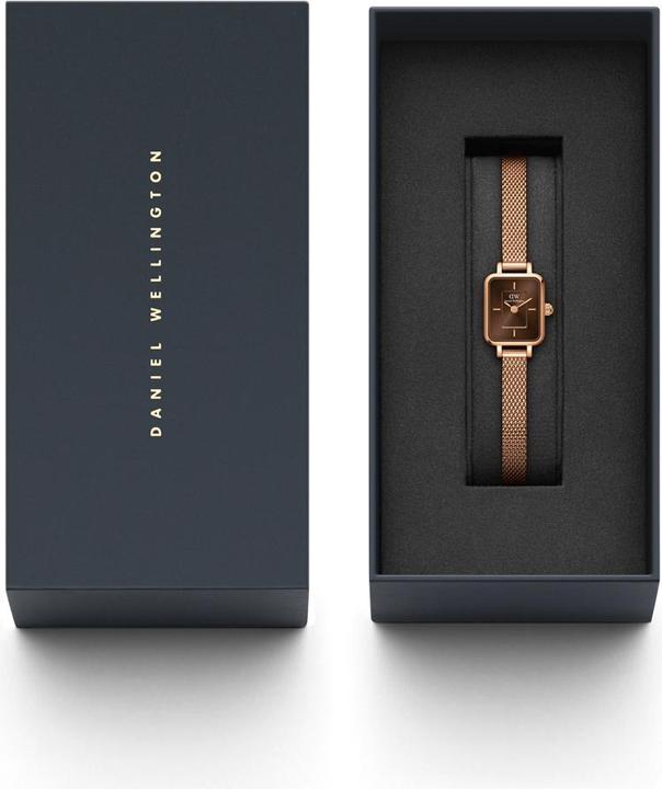 Immagine prodotto Daniel Wellington Quadro Mini Melrose Ambra Oro Rosa (Orologio da polso analogico)