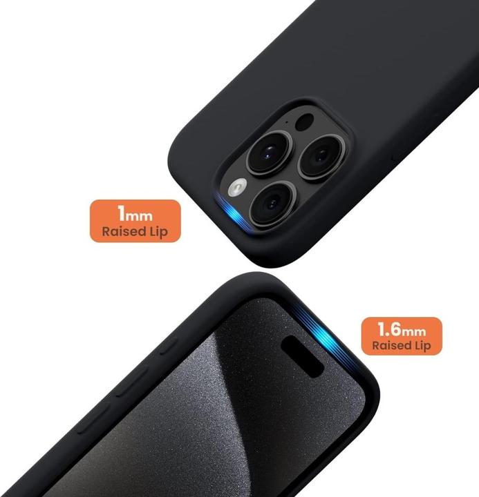 Immagine prodotto Screenguard Custodia in silicone liquido (Apple iPhone 15 Pro Max)