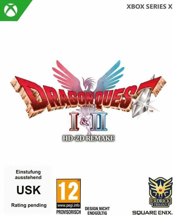 Square Enix Dragon Quest I + II HD - 2D Remake (Xbox Series X, DE, FR)