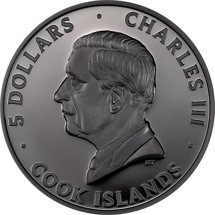 Actual product image CIT Coin Invest Silber Butterfly 1 oz PP - Obsidian Black 2025 (999.90, 2025)