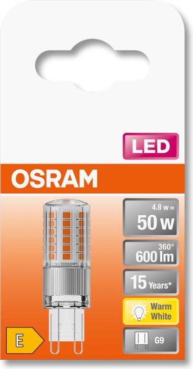 Produktbild Osram Led Pin (G9, 4.80 W, 600 lm, 1 x, E)