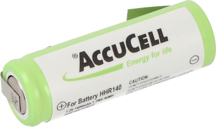 Actual product image AccuCell Battery 4/5AA with solder tag U-shape (1 pcs., 4/5 AA, 1400 mAh)