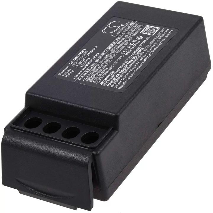 Actual product image AccuCell Battery Cavotec MC-3000,MC-3, type M5-1051-3600, only 2 contacts (7.40 V, 3400 mAh)