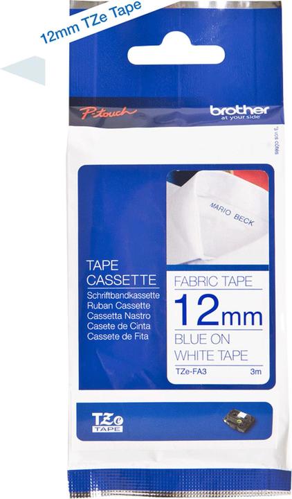 Image du produit Brother Tze-Fa3 (1.20 cm, Blanc)