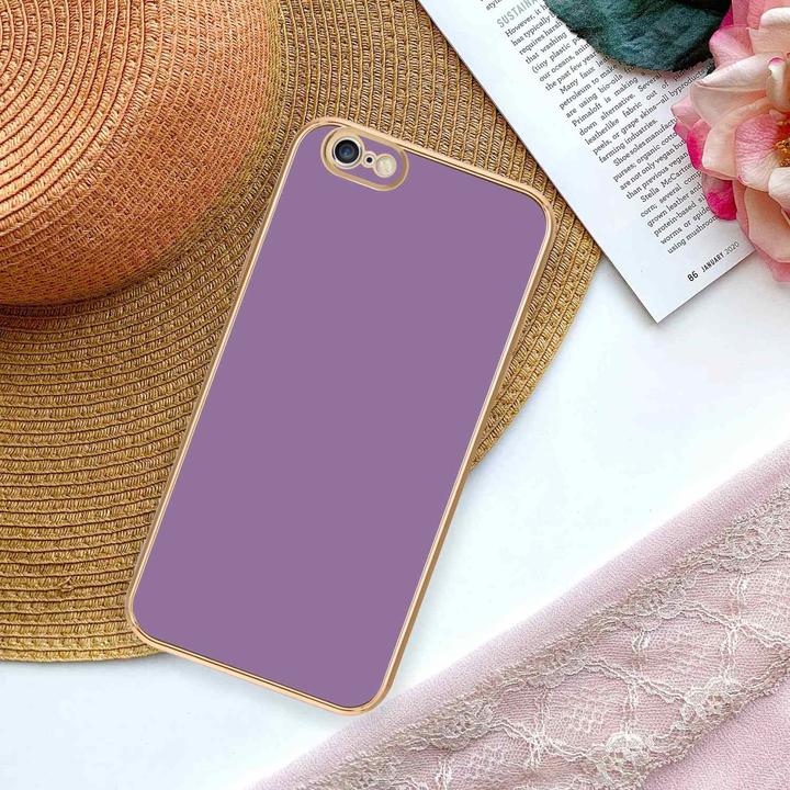 Actual product image Cadorabo Case for Apple iPhone 6 / 6S in TPU with camera protection LM130 Style (Apple iPhone 6)