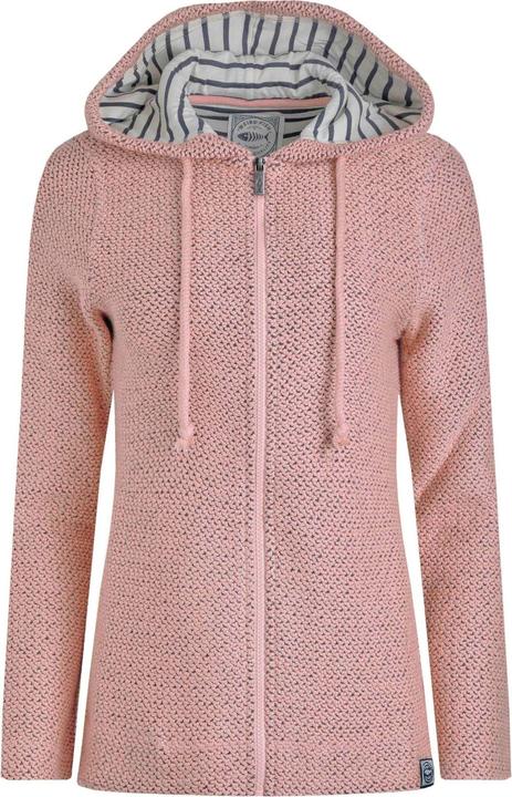 Weird Fish Chicoa Hoodie mit durchgehendem Reissverschluss