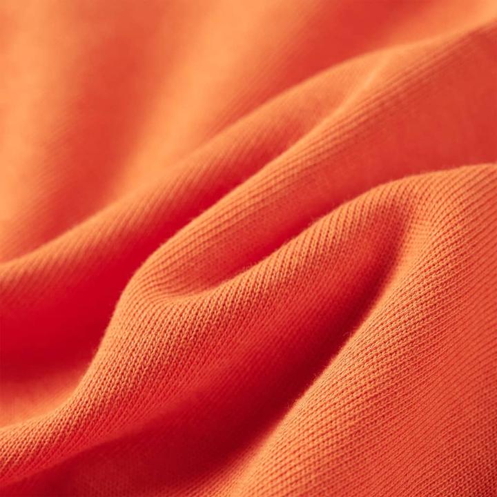 Immagine prodotto VidaXL Felpa da bambino arancione scuro 140,Materiale: 92% cotone (140)