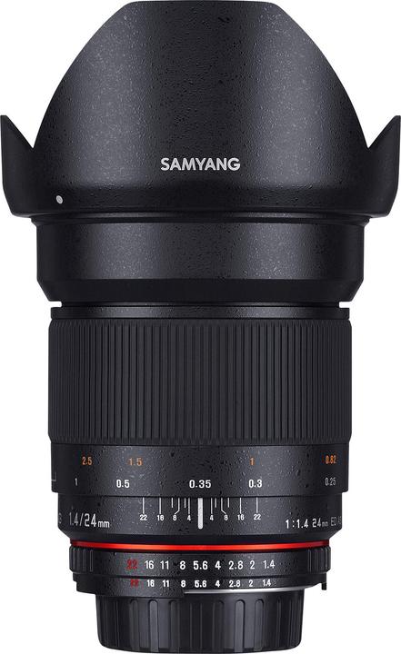 Produktbild Samyang 24mm F1.4 Canon M (Canon EF-M, APS-C / DX)