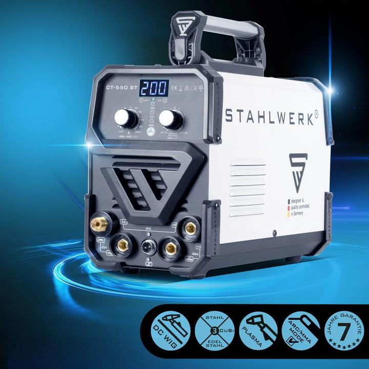 Produktbild Stahlwerk 3 in 1 Kombi-Schweissgerät CT 550 ST IGBT