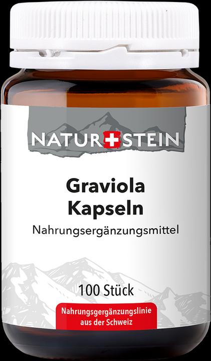 Naturstein Graviola (100 Stück, Kapseln, 144 g)