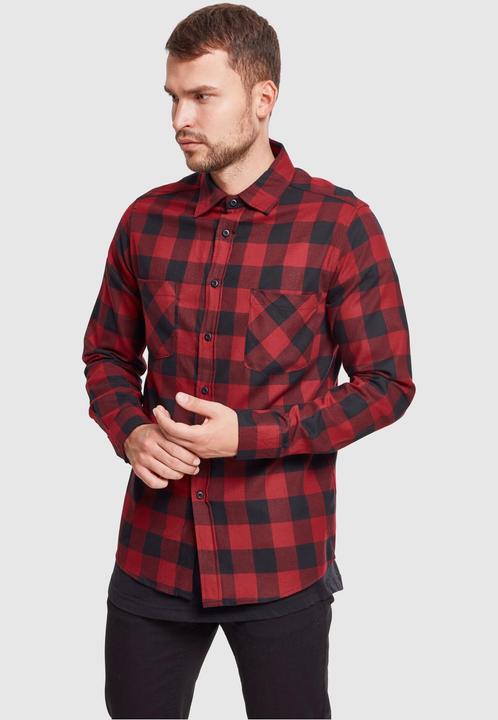 Produktbild Urban Classics Langarmhemd Checked Flanell - 75529 (L)