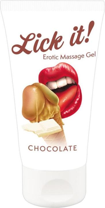 Produktbild Lick-it Erotic Massage Gel Sparkling Wine And Strawberry (50 ml)