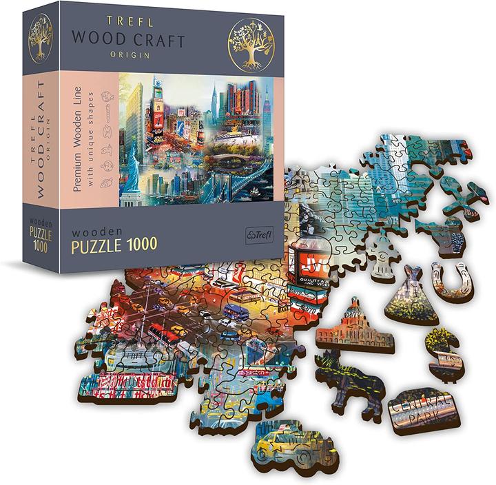 Produktbild Trefl Holz Puzzle New York 1000T (1000 Teile)