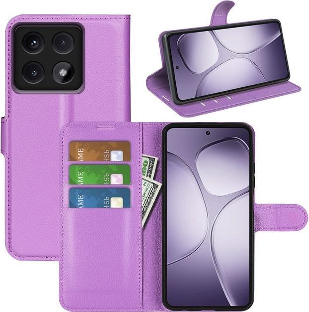 Produktbild MU Classic Litchi Leder Bookcover Series (Xiaomi 14T Pro)