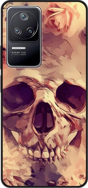 Flowers skull