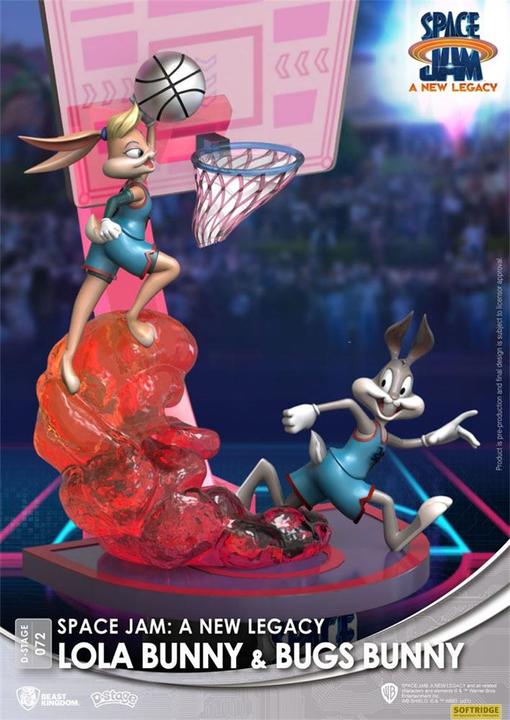 Actual product image Beast Kingdom Space Jam 2 D-Stage : Lola + Bugs Bunny