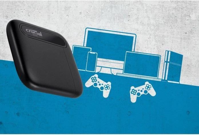 Actual product image Crucial X6 (500 GB)