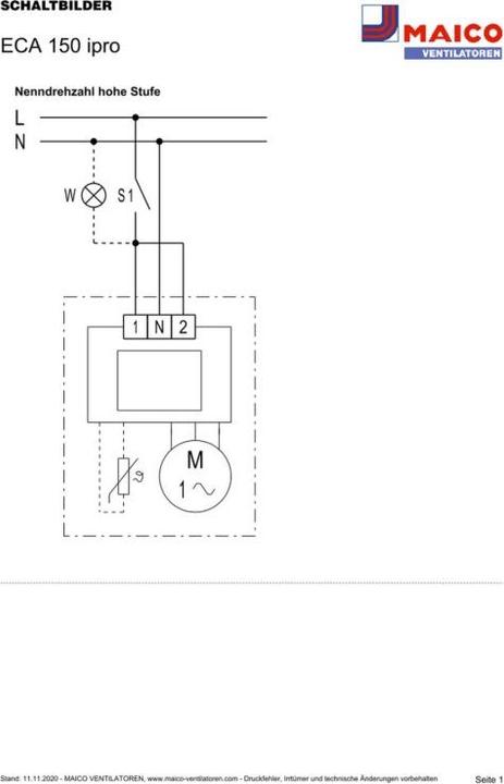 Actual product image Maico ECA 150 ipro