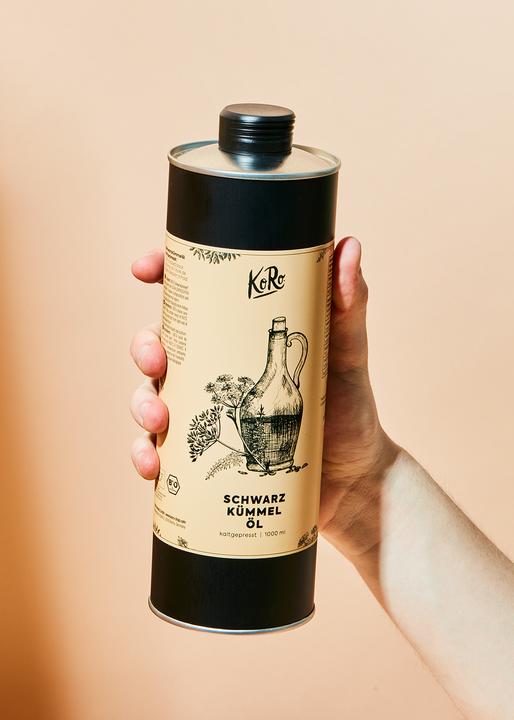 Image du produit KoRo Huile de cumin noir (1000 ml)