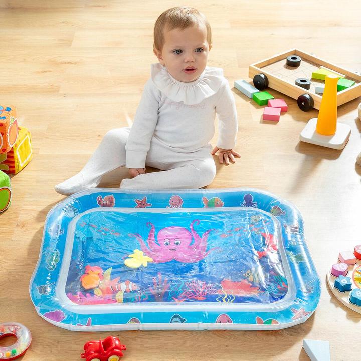 Actual product image InnovaGoods Inflatable play mat with water - Baby toy