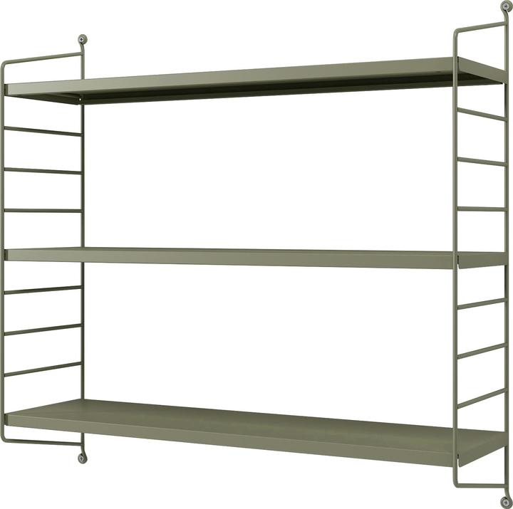 Produktbild En.Casa Modulares Wandregal Strängnäs 4er Set Kamelfarben