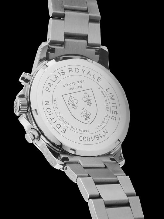 Actual product image Louis XVI Palais Royal (Analogue wristwatch, Chronograph, 43 mm)