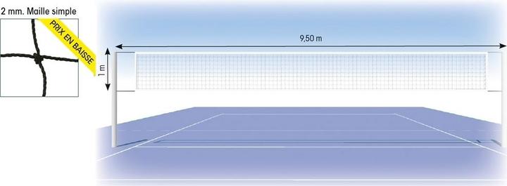 Tremblay Netzwerk Netz VB001 9,5x1m 1 Stk.