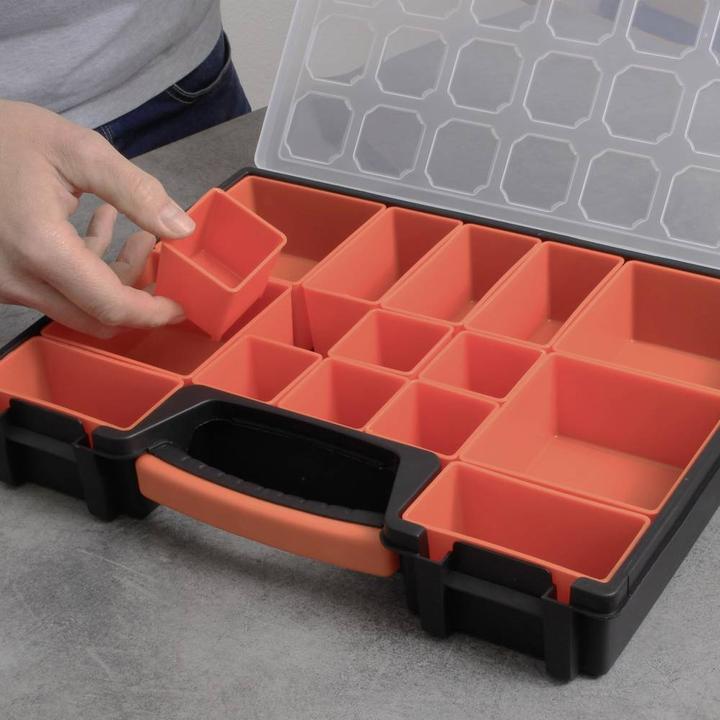 Actual product image Quadrios 23SA092 Assortment box (L x W x H) 37 x 27.2 x 6 cm Number of compartments: 1