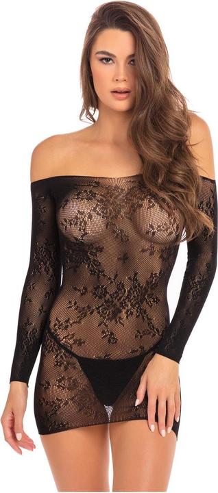 René Rofé Open Season Off Shoulder Dress Blk S/m (S/M)