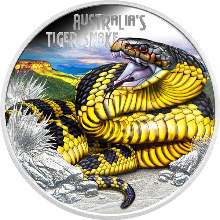Actual product image The Perth Mint Silber Deadly & Dangerous 1 oz PP - Tigerotter 2025 (999.90, 2025)