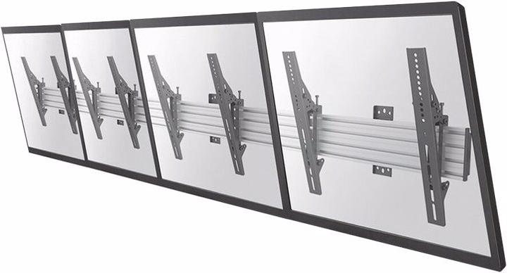 Produktbild Neomounts PRO NMPRO-WMB4 - Klammer - für 4 LCD-Anzeigen - Schwarz - Bildschirmgr (Wand, 55", 30 kg)