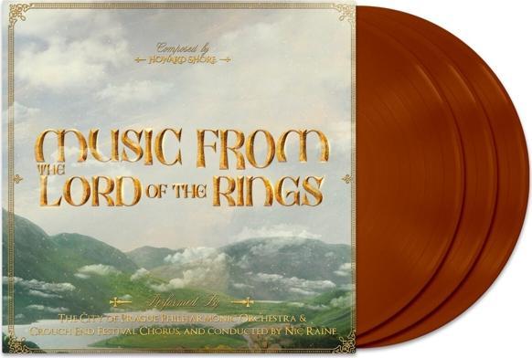 The Lord Of The Rings Trilogy (Limited Brown Vinyl) (The City Of Prague Philharmonic Orchestra, 2023)