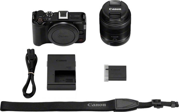 Actual product image Canon EOS R50 V + RF-S 14-30mm F4-6.3 IS STM PZ Kit (14 - 30 mm, 25.50 Mpx, APS-C / DX)