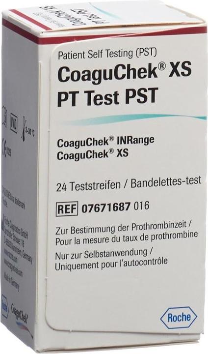 CoaguChek XS PT PST deutsch/italienisch/niederländisch/französisch (48 x)