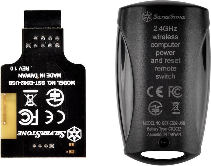 Image du produit Silverstone SST SST SST-ES02-USB (Télécommande spécifique à l'appareil, Fréquence radio (RF))
