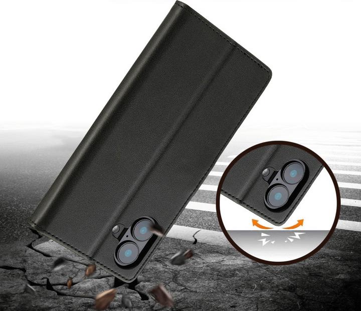 Actual product image Cover-Discount iPhone 16 - LC.IMEEKE leather case cover (Apple iPhone 16)