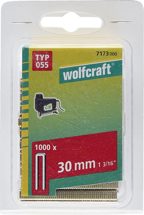 Actual product image wolfcraft wolfcraft 1200 Schmalrückenklammern Typ055, 15mm