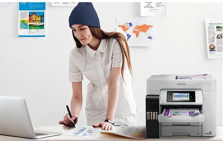 Image du produit Epson Ecotank ET-5880 MFP couleur 25ppm (Réservoir d'encre, Couleur)