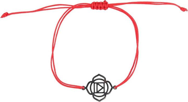 Actual product image Something Different Root Chakra Charm Bracelet (100% synthetic material)