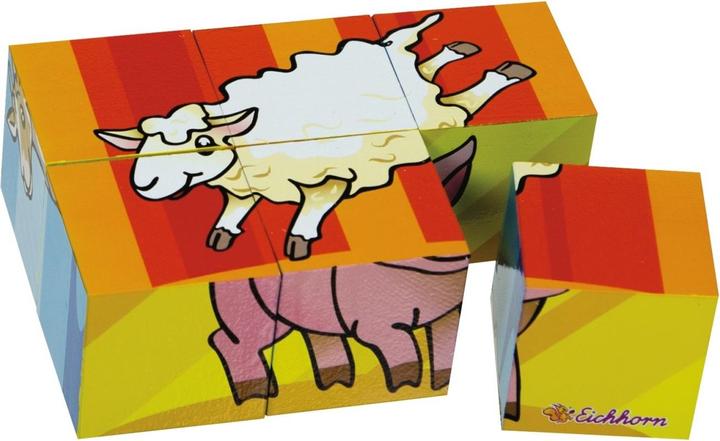 Produktbild Eichhorn Block-Puzzle (6 Teile)