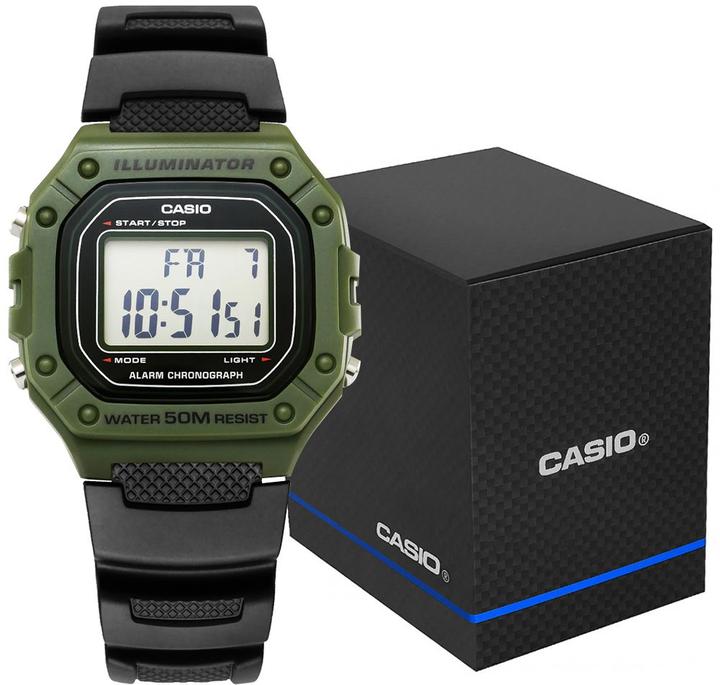Image du produit Casio W-218H-3AVEF (Montre numérique, 43 mm)