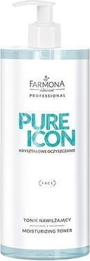 Konjac Sponge FARMONA PROFESSIONAL Pure Icon Moisturizing Toner tonik nawilżający do twarzy 500ml (Tonic, 500 ml)
