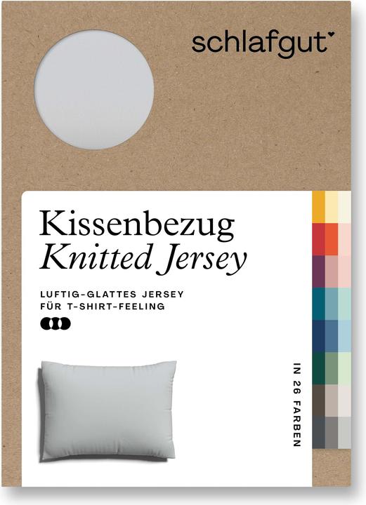 Produktbild schlafgut Knitted Jersey (Duvetbezug, 60 x 80 cm)