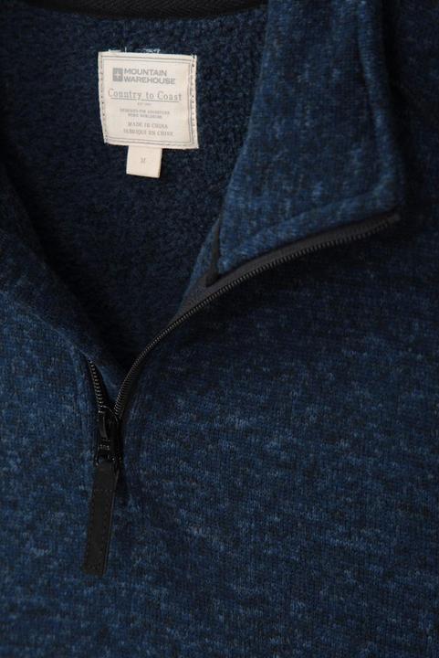 Immagine prodotto Mountain Warehouse Idris II Felpa in Pile Mezza Cerniera Uomo (4XL)